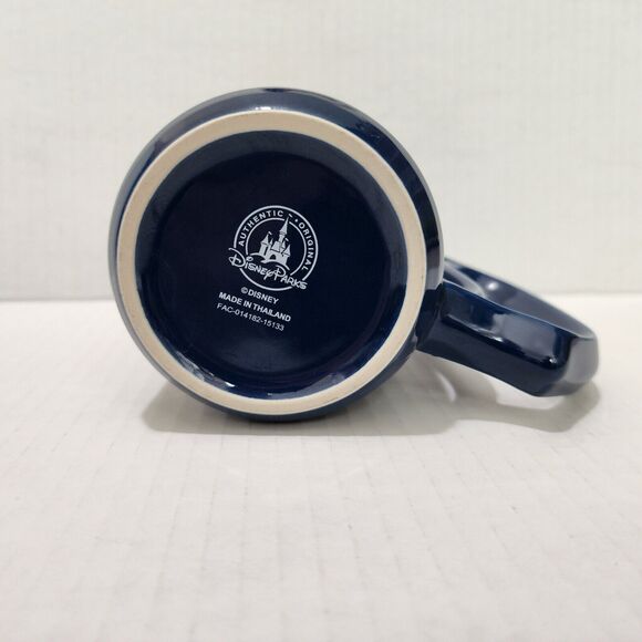 Disney Disneyland Resort 60 Diamond Celebration Ceramic Coffee Cup Blue - Picture 5 of 6